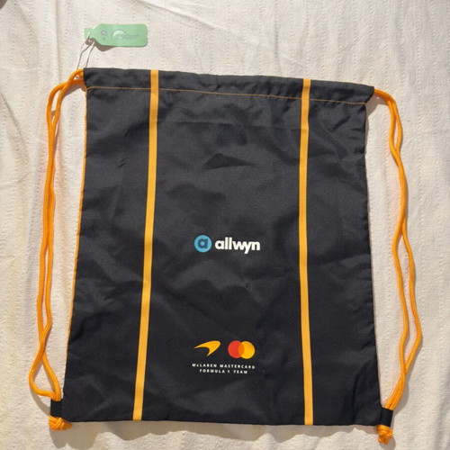 McLaren F1 Team Promo Drawstring Backpack new, official