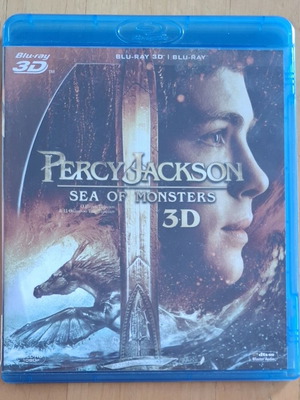 Percy Jackson Sea of Monsters Blu-ray 3D set like new with Greek subtitles