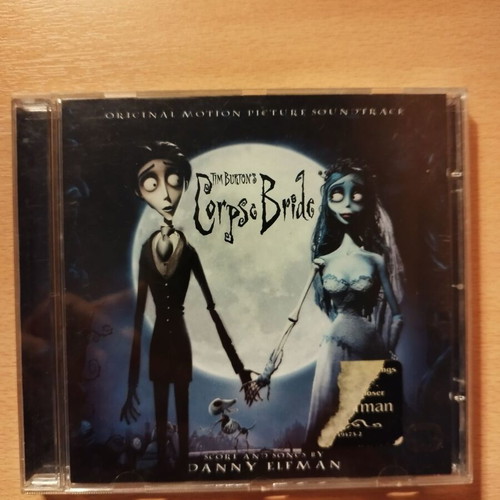 Tim Burton Corpse Bride soundtrack CD used, The Corpse Bride