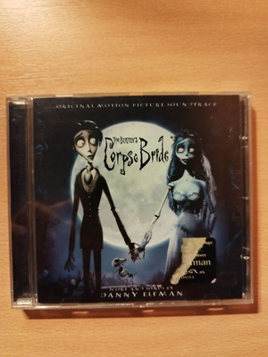 Tim Burton Corpse Bride soundtrack CD μεταχειρισμένο, Η Νεκρή Νύφη