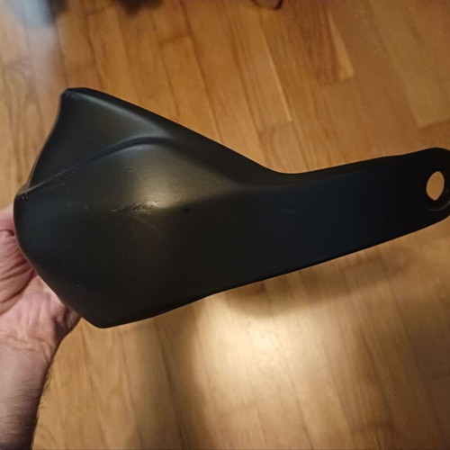 Yamaha Tenere 700 2023 left handguard used with small scratch