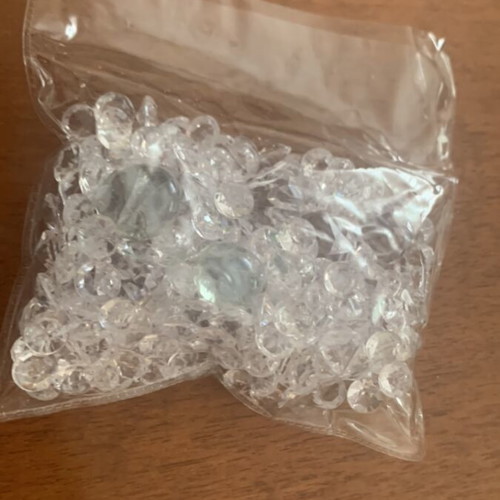 Fake diamonds like new