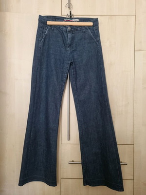 Τζιν παντελόνι Wide Leg Please σαν καινούργιο, μέγεθος M, μπλε