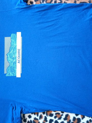 Men's LCW T-shirt size M like new, blue