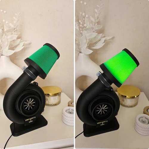 Turbo LED lamp with NFC and logo, new, custom decorative