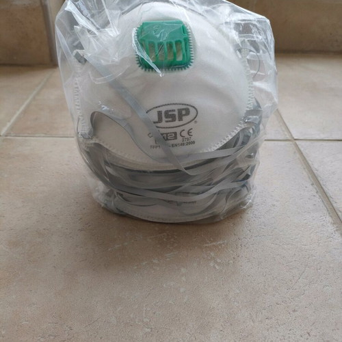 Yato FFP2 Protective Mask with Valve White - 10 Pieces