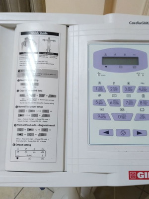 CardioGIMA 12 ECG 12-channel like new