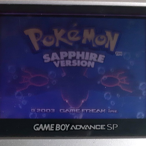 Pokemon Sapphire Game Boy Advance used, fully functional