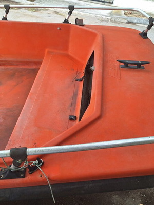 AHELLAS three-hull boat 4.05 x 1.80 m without engine