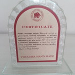 MSW crystal image in silver new with Swarovski elements