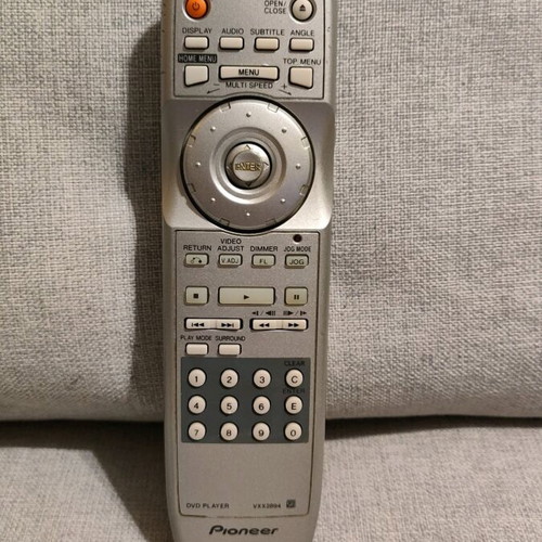 Pioneer VXX2894 DVD Player remote control used, authentic