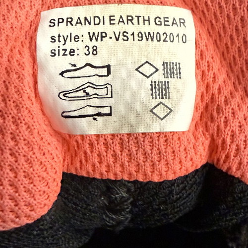 Sprandi Earth Gear Waterproof Hiking Shoes size 38 used, brown