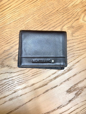 Montblanc Портфейл Кафяв Със Състояние Като Нов