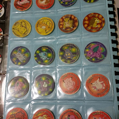 Pokémon tags used, pack of 182 single pieces