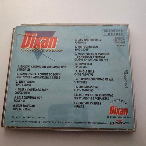 The Dixan Collection Best of Christmas Songs Volume 2 CD like new