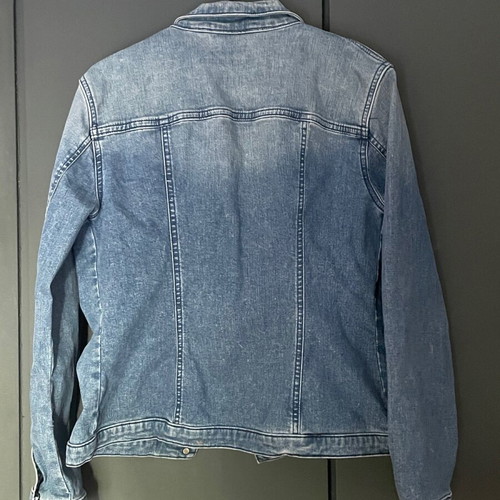 Esti jean jacket like new, size L, blue