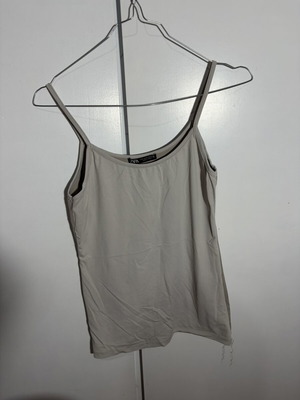Tank Top μπεζ Zara σαν καινούργιο, μέγεθος M