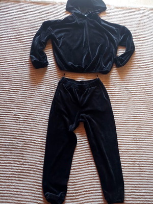 SheX women's tracksuit like new, black, size S