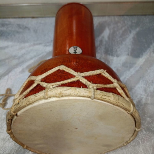 Traditional handmade doumbek used