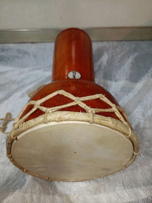 Traditional handmade doumbek used