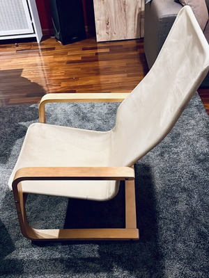 Πολυθρόνα ΙΚΕΑ Poäng μεταχειρισμένη χωρίς μαξιλάρι