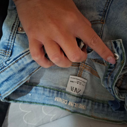 Zara boys' jeans like new, pack of 4, slim fit, size 110 cm