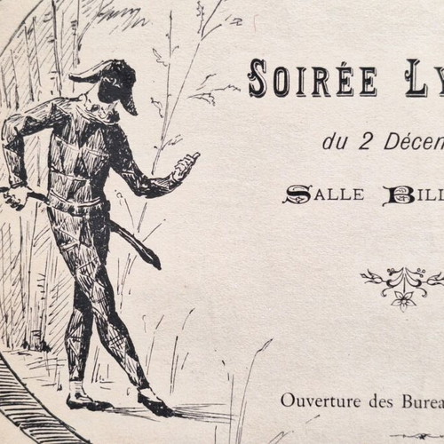 Old French brochure like new