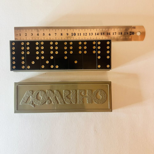 Soviet Domino Set 1970-1980 new, collectible vintage USSR