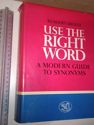 Use the Right Word modern guide to synonyms like new