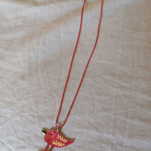 Boho necklace used, long as shown