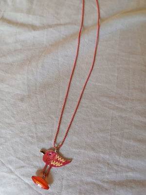 Boho necklace used, long as shown