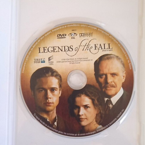 Legends of the Fall DVD movie, adventure romantic social