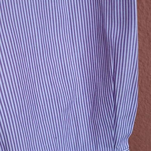 Artisti Italiani men's striped purple white shirt XXL like new