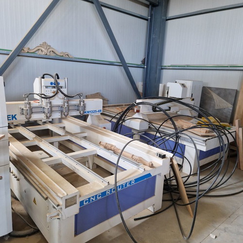 CNC pantograph and 3-axis machine like new