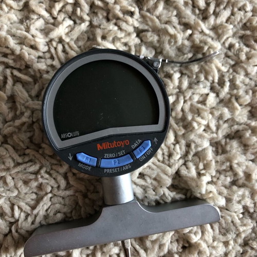 Mitutoyo 547-252A digital depth gauge like new