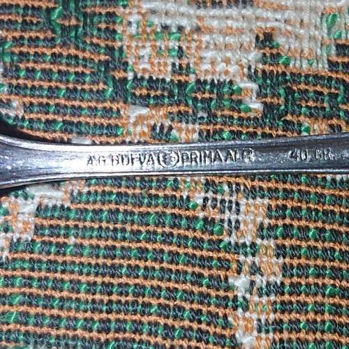 Old spoons used with markings