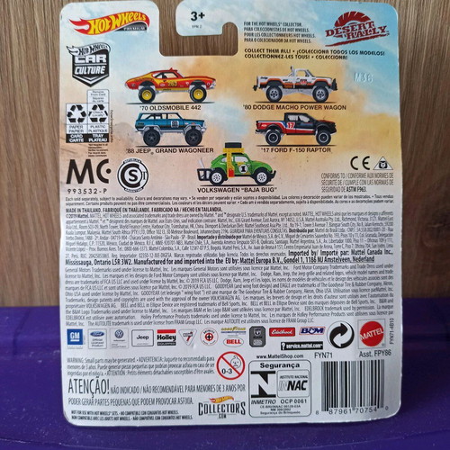 Hot Wheels 2019 Premium Car Culture Desert Rally '17 Ford F-150 Raptor new sealed