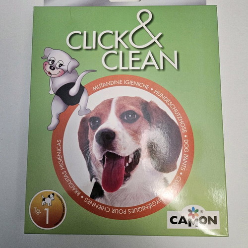 Period pants for female dog new, black, small size