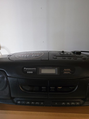 Panasonic RX-DT401 boombox μεταχειρισμένο με ραδιόφωνο και κασετόφωνο