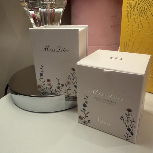 Miss Dior Candle and Miniature Set new, collectible