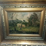 Oil painting artwork like new condition