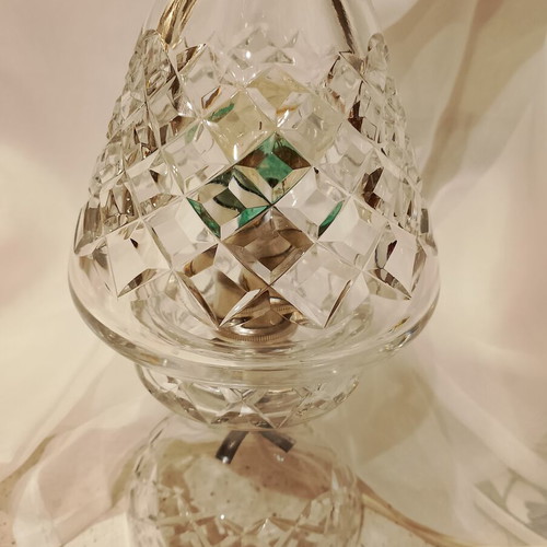 Vintage crystal lamp like new