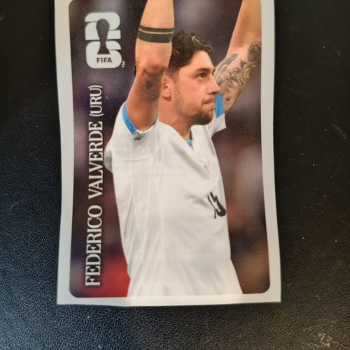 Federico Valverde Uru sticker like new, Coca Cola Panini football player