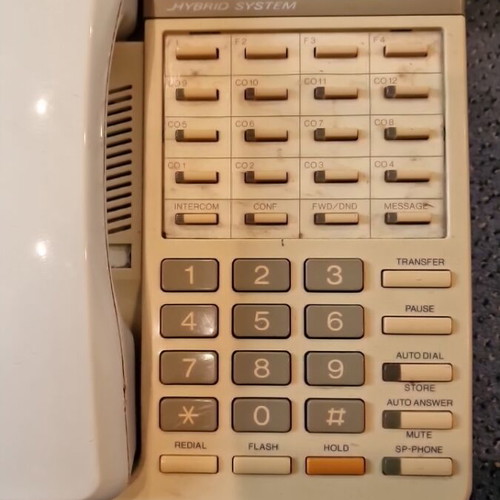 Panasonic wired home phones used, models KX-T7033X, KX-T7130, KX-T7030, KX-TSC11EXV