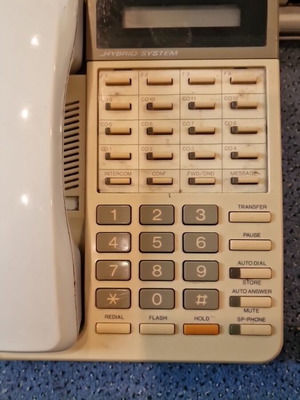 Panasonic wired home phones used, models KX-T7033X, KX-T7130, KX-T7030, KX-TSC11EXV