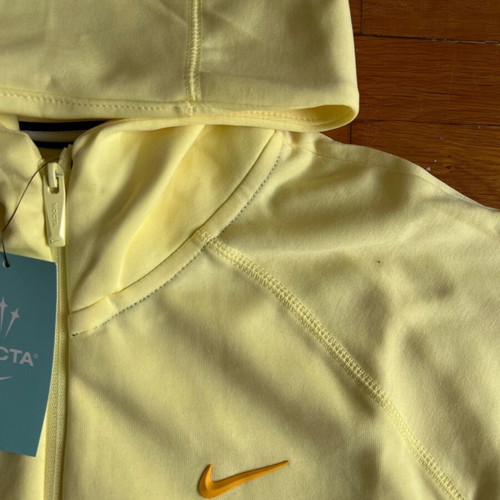 Nocta Tech Fleece Zip Hoodie Nike new, size Large, yellow