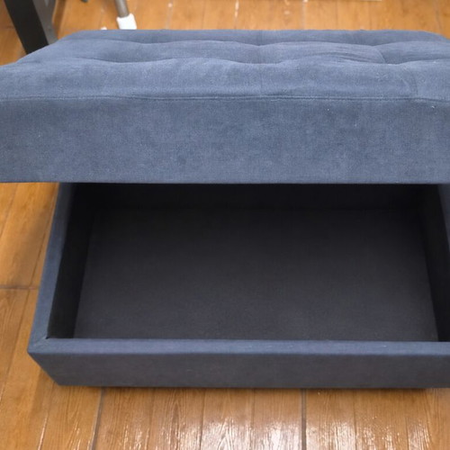 Fabric Storage Stool like new with storage space