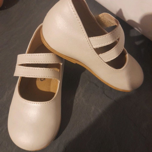 Ballerina shoes no21 anatomical with leather and soft sole, ideal for baptism