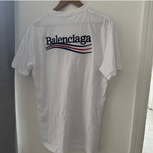 Balenciaga genuine t shirt new, white, XL
