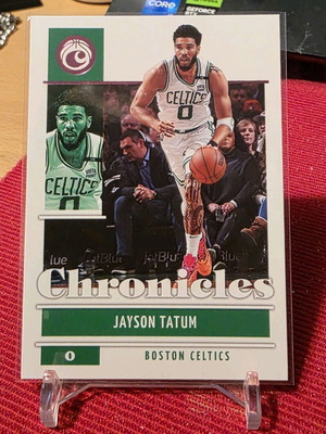 Jason Tatum Pink Parallel Card 2021-2022 Panini Chronicles like new